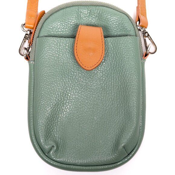 DIVINA FIRENZE Made in Italy His and Hers Leather Crossbody Set - Picture 6 of 16